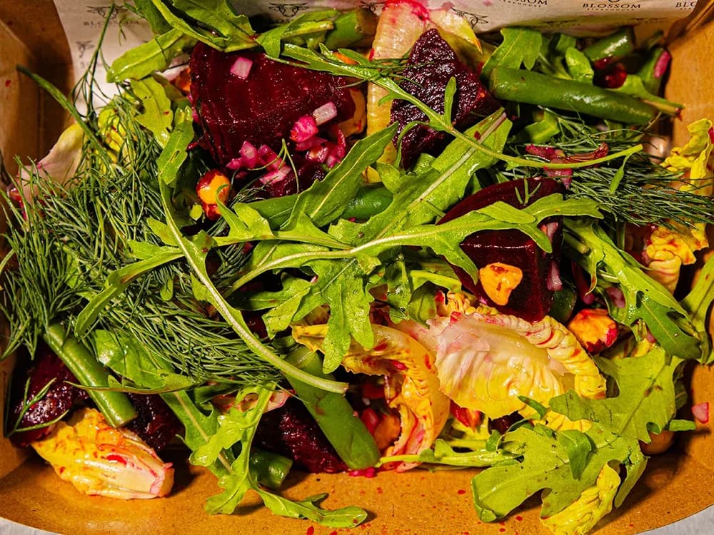 Beetroot & Hazelnut Salad