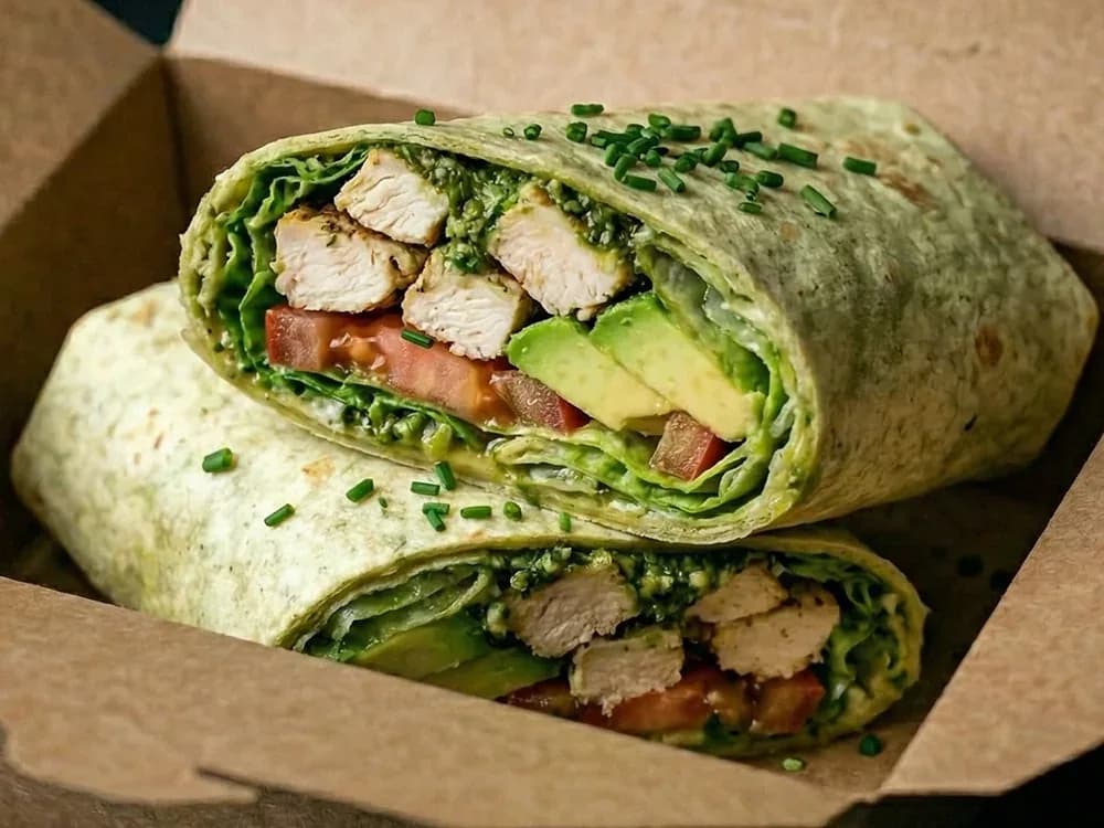 Chicken Pesto Wrap