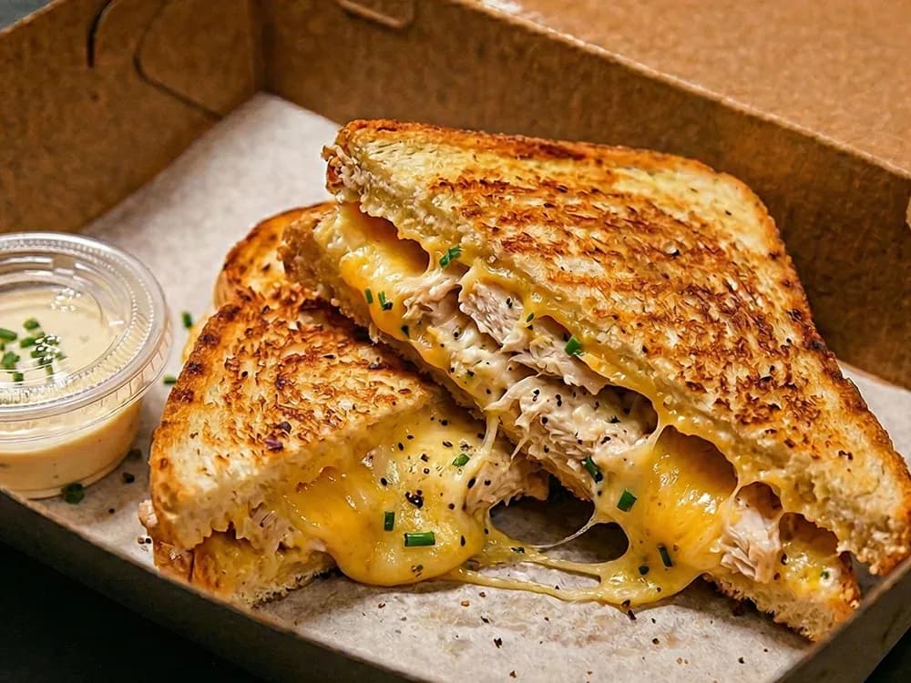 Chicken and Mayo Toastie